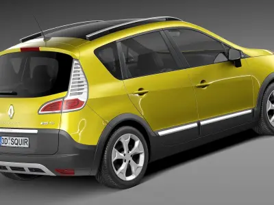 Renault Scenic Xmod 2014 3D model