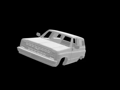 Chevrolet Blazer 1979 3D print model