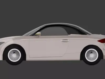 Audi TT printable 3D print model