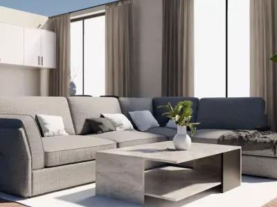 House interior 3D model