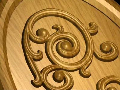 door panel  decoration  3D print model