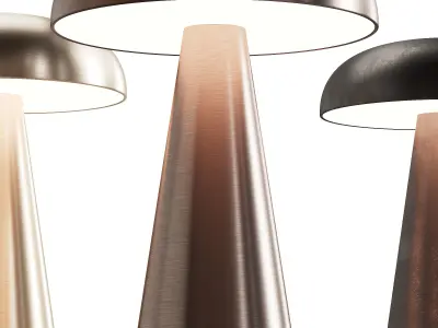 081 Andtradition Como Sc53 Portable Table Lamp 00 3D model