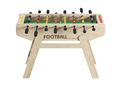 Table Football Game FGE-03  3D model