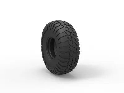  Offroad wheel 9 3D print model