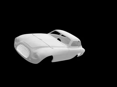 Ferrari 166 MM Touring Super Leggera 3D print model