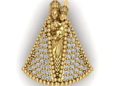 Nossa Senhora Do Carmo 3D print model