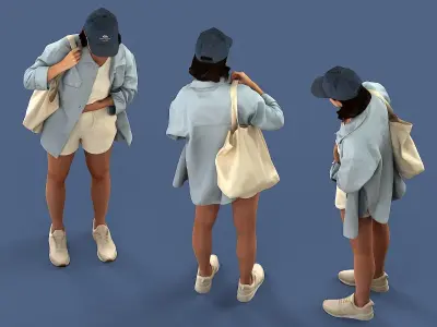 Summer Walk 3D model