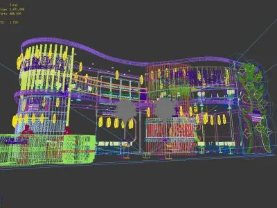 Exhibition - Area - 15X6-3DMAX2009-02 3D model