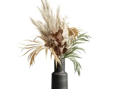 Dry Bouquet Deco 08 3D model