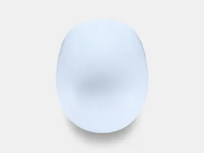 ISKARNA LED table lamp Low-poly 3D model