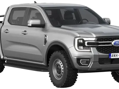 Ranger XLT 2023 3D model