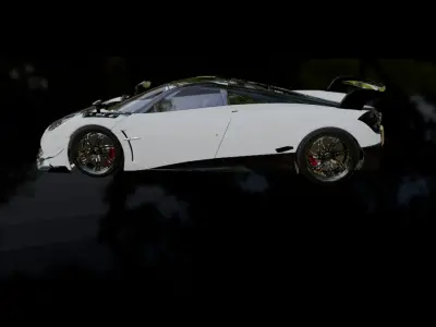 Pagani Huraya BC 3D Model 3D model