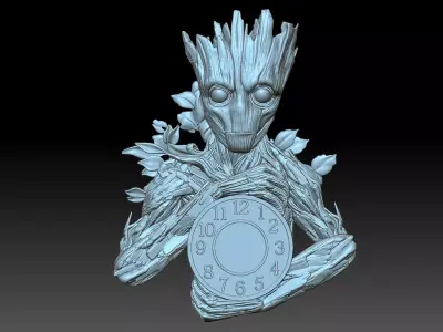 Groot 3D print model