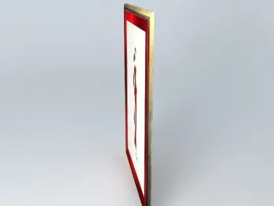 Lady in Red 1 By Marilyn Robertson Free 3D model