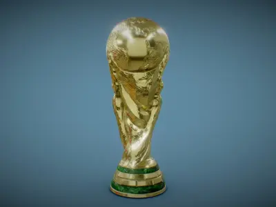 FIFA World Cup Trophy 3D model order