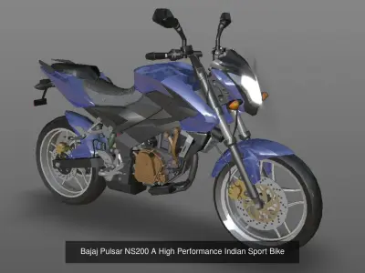 CBR Types Bikes Collections 3D Model Game Ready Asset 3D Model Pack