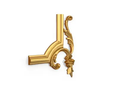 Classic decor ornament 143 3D model