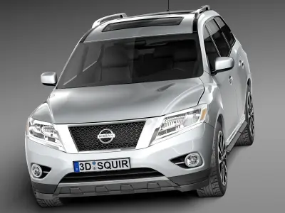 Nissan Pathfinder 2013 3D model