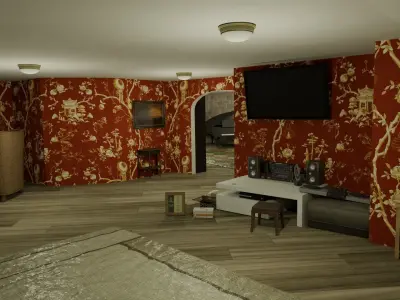 Hide And Seek Level 14 Low-poly 3D model