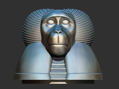 Ancient Egyptian Canopic Jars stl 3D Printable model 3D print model