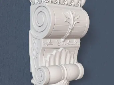 Decorative Corbel 3D model 20