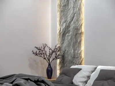 Modern Bedroom Interior Design 3D model