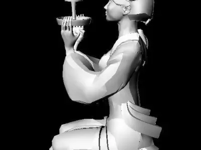 Sculpture 3D print model
