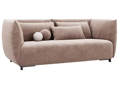 Joan Sofa 199 By Poliform 3D model