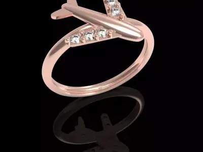 Avion ring 3D print model