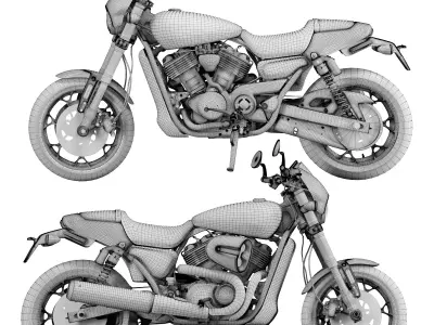 Harley Davidson XG750 3D model