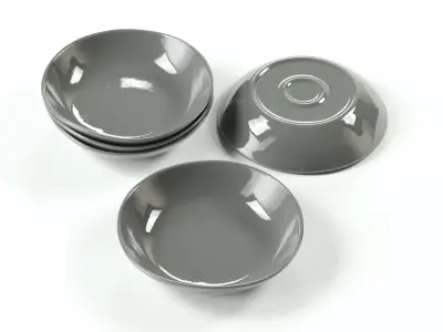 POLYPASTA - bloomingville - jules deep plate 3D model