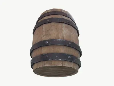 Barrel 3D model