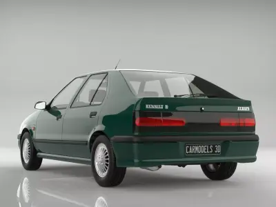 Renault 19 Hatchback 3D model