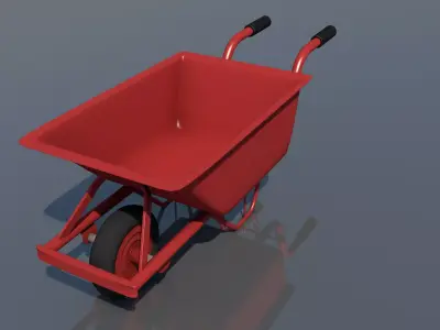 Wheelbarrow 3D model
