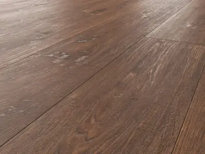  Wood floor Oak XVII century Vintage 3D model