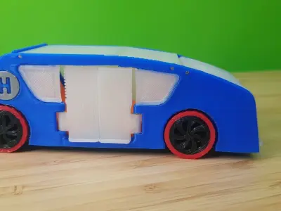 Autonomus - Hydrogen Fuel Cell Concept Car  3D print model