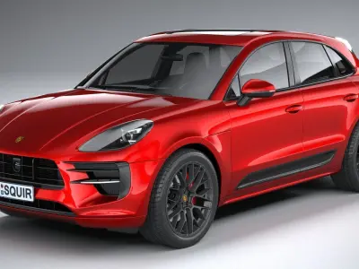 Porsche Macan GTS 2020 3D model