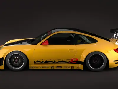 Porsche GT3 RSR 3D model
