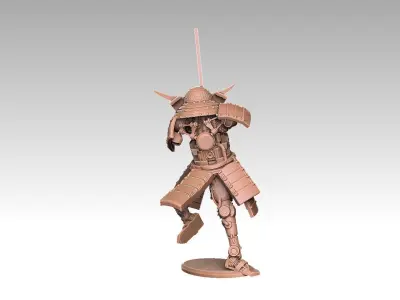 Robo Samurai Mk 6 Free 3D print model