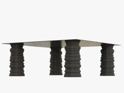 Baxter BIDU TABLE 3D model