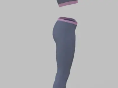 Womens Sportswear 3D model