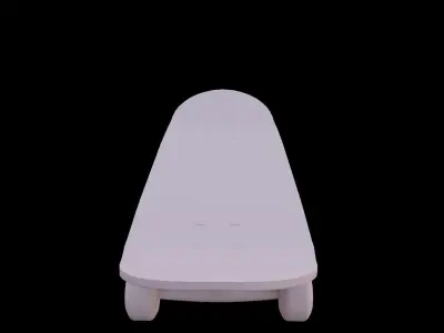 Complete Skateboard 3D model