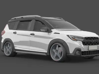 SUZUKI XL7 WHITE  3D model