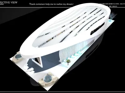 Exhibition - Area - 31X11-3DMAX2009-04 3D model
