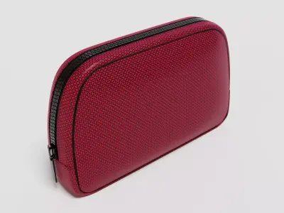 Burgundy Purse 3D model