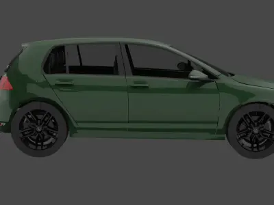 2013 Volkswagen Golf 3D model
