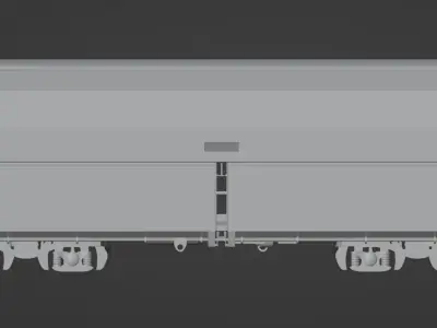 H0 1-87 scale Talns 970 freight car 3D print model