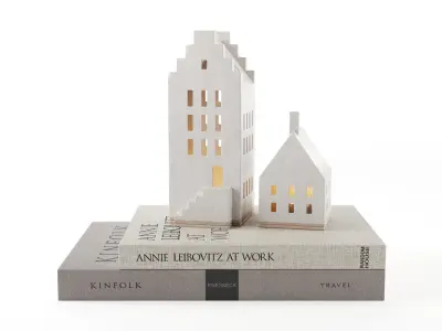 decoration set lighthouse  3D model