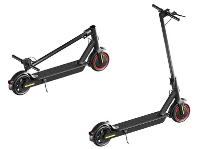 Mi Electric Scooter Pro BLENDER 3D Model Cycles 3D model