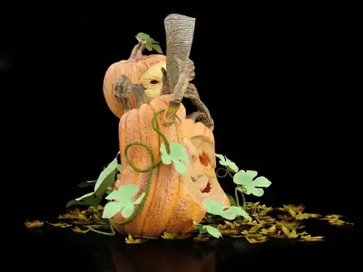 Halloween Party 3D model